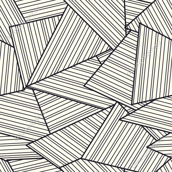 Wizualizacja tapety, trójkąty w linie ułożone nieregularnie.
