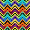Wzornik tapety do pokoju dziennego, dziecięcego, młodzieżowego, sypialni, salonu, przedpokoju, biura w tęczowe szlaczki geometryczne.