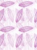 Wizualizacja tapety, opadające, różowe liście na jasnym tle.