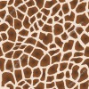 Wizualizacja tapety cętki żyrafy w odcieniach brązu na jasnym tle.