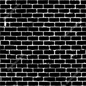 Wzornik tapety do pokoju dziennego, dziecięcego, salonu, sypialni, przedpokoju i biura. Stary czarny mur z białymi fugami.
