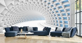 fototapetaabstrakcyjnytunel3d